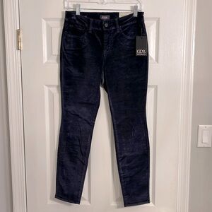 NYDJ Ami Skinny Velvet Navy Jeans
